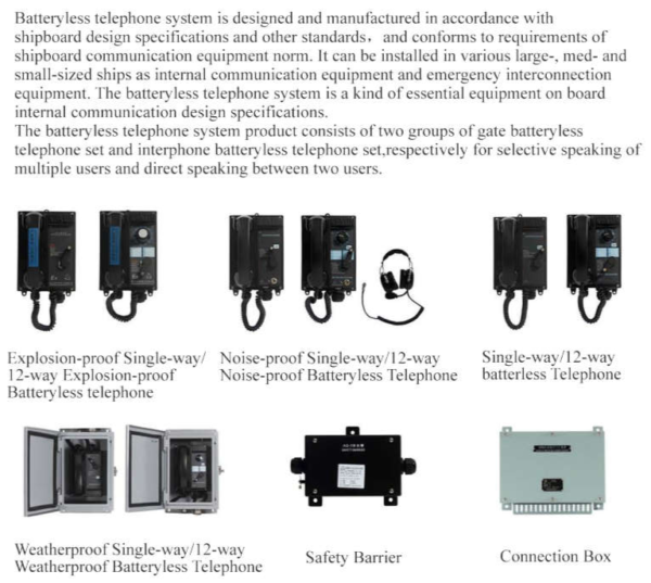 Batteryless Telephone